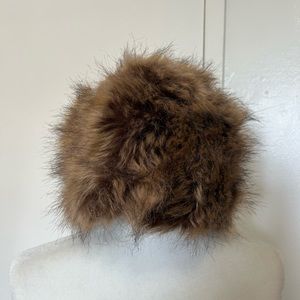 Faux fur hat